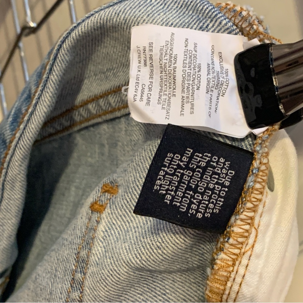 Madewell The Perfect Summer Jean Light Blue Wash Jeans Relaxed Fit 26 $115.00 - Picture 5 of 10